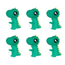 6PCS Animal  Fruit Silicone Knitting Needle Stoppers 3