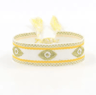 Bohemian Handmade Evil Eye Woven Rope Bracelet 5