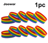 Rainbow Pride Silicone Wristband Bracelet 7