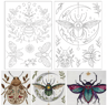 12PCS Insect SelfAdhesive Embroidery Kit 7