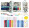 9PCS Colorful Ergonomic Crochet Hook Set 1