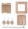 Knitting Yarn Gauge  Needle Measuring Ruler Set 1