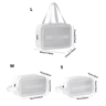 Transparent Waterproof Travel Makeup  Toiletry Bag 3