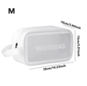 Transparent Waterproof Travel Makeup  Toiletry Bag 5
