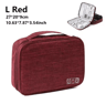 Waterproof Travel Cable And Electronics Organizer Case 14