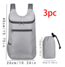 Foldable Weekend Travel Bag  Waterproof Large Capacity Lightweight Backpack 6