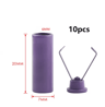 10Piece Metal Drawstring Cord End Stoppers 6