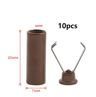 10Piece Metal Drawstring Cord End Stoppers 10