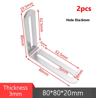 Stainless Steel 90 LShaped Corner Brackets 5