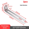 Stainless Steel 90 LShaped Corner Brackets 10