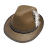 Bavarian Oktoberfest Hat Feather Ornament 1