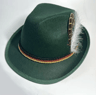 Bavarian Oktoberfest Hat Feather Ornament 2