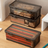 LargeCapacity Desktop Storage Box  Transparent Black Office Supplies  Pencil Organizer 3