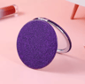 Glitter Mini Vanity Mirror  Round Portable Pocket Mirror For Travel 2