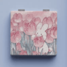 Tulip Bunny Compact Mirror  Cute DoubleSided Folding Pocket Makeup Mirror 1