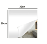 SelfAdhesive Acrylic Mirror Sheet  16mm Shatterproof DIY NonGlass Mirror 3