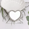 Mini Heart Diamond Pocket Mirror  Portable HighDefinition Makeup Mirror 2