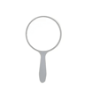 Fashion Round Handheld Makeup Mirror  Portable AntiFall Beauty Mirror With Handle 6