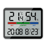 Mini Digital Temperature Clock  Magnetic BatteryPowered LCD Wall  Desktop Clock 1