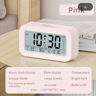 MultiFunction LCD Alarm Clock  3 Alarms Temperature Date  Snooze Display 1