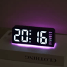 USB Digital Alarm Clock With Mood Light  Dual Alarm LED Table Clock 2