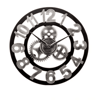Industrial Moving Gear Wall Clock  Rustic Metal Decorative Clock 303540CM 2
