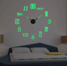 Large Roman Numeral Mirror Wall Clock  2D3D DIY Acrylic Quartz Clock Sticker 24