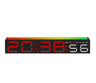 Creative Digital LED Clock  1224H Time  Temperature Display With Microphone 5
