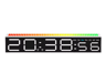 Creative Digital LED Clock  1224H Time  Temperature Display With Microphone 9
