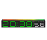 Creative Digital LED Clock  1224H Time  Temperature Display With Microphone 3