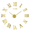 Large 3D DIY Wall Clock  Frameless Acrylic Mirror Clock For Modern Home Decor 3