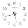 Large Roman Numeral Mirror Wall Clock  2D3D DIY Acrylic Quartz Clock 2