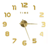 Large Roman Numeral Mirror Wall Clock  2D3D DIY Acrylic Quartz Clock 3