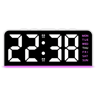 Digital LED Dual Alarm Clock  Date Display Snooze  Night Light 1