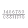 DIY Clock Numeral Set  Roman  Arabic Number Accessories For Quartz Clock Projects 1