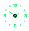 Luminous Wall Clock Stickers  Removable Modern DIY Clock Decor 6