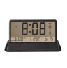 Transparent Digital Alarm Clock  Clear Display With Temperature Date  Snooze 1