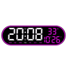15Inch LED Digital Wall Clock  Remote Control With Temperature Date  Week Display 4