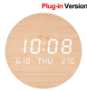 LED Digital Wall Clock  Temperature Date  Time Multifunction Display 1