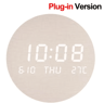 LED Digital Wall Clock  Temperature Date  Time Multifunction Display 4