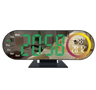 LED Mirror Alarm Clock  Voice Control Temperature  Adjustable Brightness 1