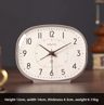 Vintage Silent Desk Alarm Clock  Small Decorative Table Clock 5