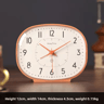 Vintage Silent Table Alarm Clock  Compact Bedside  Student Desk Clock 3