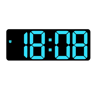 Multifunction Electronic Alarm Clock  Large Color Display With Voice Activation 3