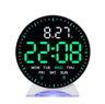 LED Digital Alarm Clock  Date Week  Adjustable Brightness Display 7