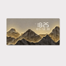 Mountain Landscape Quartz Wall Clock  Luxury Mountains  Rivers Art Decor 5