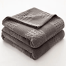 100 Cotton Waffle Throw Blanket  Breathable Plaid Bed  Sofa Cover 2
