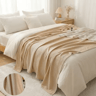 100 Bamboo Fiber Summer Blanket  Lightweight Breathable Cooling Bed  Sofa Throw 3