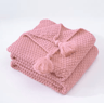 Nordic Plaid Knitted Throw Blanket  Cozy Sofa Bed  Office Nap Cover 2