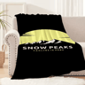 Snow Peak Logo Plush Throw Blanket  Soft Warm Travel  Home Blanket 5